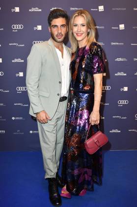 Wolke Hegenbarth with partner Oliver Vaid at the award ceremony of the German Acting Award 2023 at the restaurant Spindler Klatt Berlin, 15 09 2023 Foto:xN.xKubelkax xFuturexImagex schauspielpreis_3868
