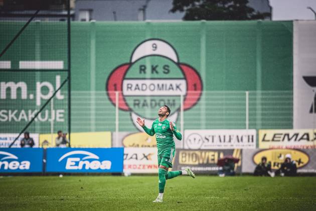 RADOM 23.09.2023 MECZ 9. KOLEJKA PKO EKSTRAKLASA SEZON 2023 24 --- POLISH FOOTBALL TOP LEAGUE MATCH: RADOMIAK RADOM - PUSZCZA NIEPOLOMICE LEANDRO FOT. Kacper Pacocha 400mm NEWSPIX.PL --- Newspix.pl 058_PAC_0524