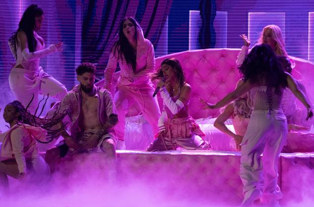 Tini performs at the 2023 Latin Billboard Music Awards at the University of Miami, Watsco Center, Thursday, October 05, 2023 in Coral Gables, Florida.  MIA20231005161 GARYxIxROTHSTEIN