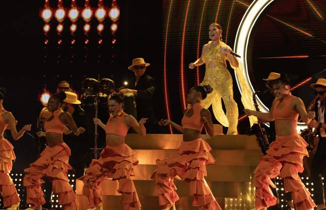 Olga Tanon performs at the 2023 Latin Billboard Music Awards at the University of Miami, Watsco Center, Thursday, October 05, 2023 in Coral Gables, Florida.  MIA20231005180 GARYxIxROTHSTEIN