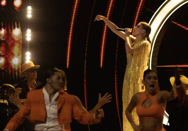 Olga Tanon performs at the 2023 Latin Billboard Music Awards at the University of Miami, Watsco Center, Thursday, October 05, 2023 in Coral Gables, Florida.  MIA20231005181 GARYxIxROTHSTEIN