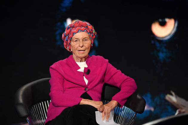 Rome: Rai studios ex Dear. Beasts transmission. Third episode. Rome: Rai studios ex Dear. Belve broadcast third episode. In the photo: Emma Bonino Rome Italy  Copyright: xIPA ABACAx BRIPA20231009_165 IPA ABACAx BRIPA20231009_165