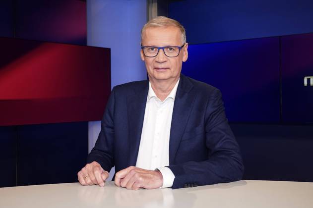 Günther Jauch on the ARD talk show maischberger at Studio Berlin Adlershof Berlin, 10 10 2023 Foto:xT.xBartillax xFuturexImagex maischberger1010_3026
