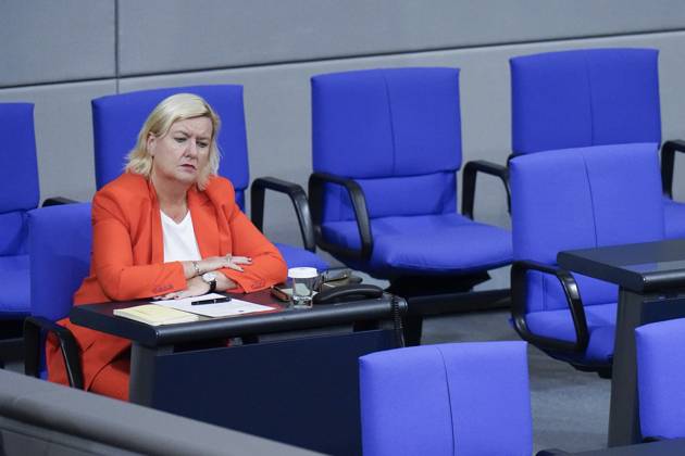 Eva Högl, Military Commissioner of the German Bundestag Session of the German Bundestag, Eva Högl, Military Commissioner of the German Bundestag Berlin Berlin GER