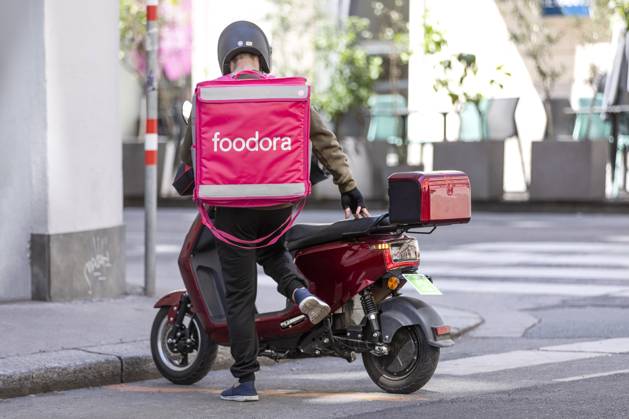 Foodora, Online Delivery service, Vienna, Austria 1065531342