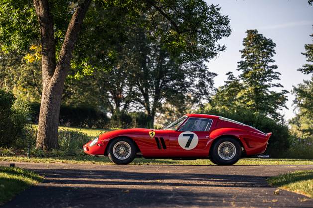 Ferrari sells for record £42million at auction...and it s had one careful owner for last 38 years Story from Jam Press (007 Blazer) Pictured: The 1962 Ferrari 330 LM 250 GTO by Scaglietti. Ferrari sells for record £42million at auction...and it s had one careful owner for last 38 years A Ferrari has sold for a record £42million at auction and it s had one careful owner for the last 38 years. It is the highest amount one has ever gone for under the hammer. It is also the second highest price ever paid for any car at an auction. The vintage car - one of just 34 ever made - was bought for £42,135,000 ($51,700,000) by a mystery buyer. The red, 174mph 1962 Ferrari 330 LM 250 GTO was raced by the Scuderia Ferrari - the motorsport arm Copyright: xJamxPress JeremyxCliff CourtesyxofxRMxSotheby s