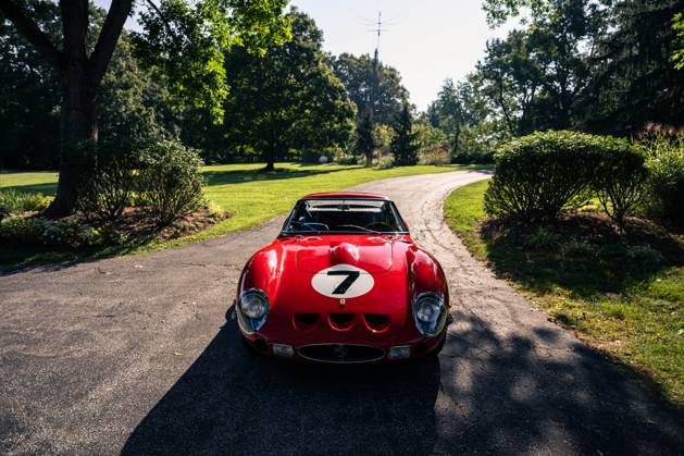 Ferrari sells for record £42million at auction...and it s had one careful owner for last 38 years Story from Jam Press (007 Blazer) Pictured: The 1962 Ferrari 330 LM 250 GTO by Scaglietti. Ferrari sells for record £42million at auction...and it s had one careful owner for last 38 years A Ferrari has sold for a record £42million at auction and it s had one careful owner for the last 38 years. It is the highest amount one has ever gone for under the hammer. It is also the second highest price ever paid for any car at an auction. The vintage car - one of just 34 ever made - was bought for £42,135,000 ($51,700,000) by a mystery buyer. The red, 174mph 1962 Ferrari 330 LM 250 GTO was raced by the Scuderia Ferrari - the motorsport arm Copyright: xJamxPress JeremyxCliff CourtesyxofxRMxSotheby s