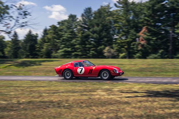 Ferrari sells for record £42million at auction...and it s had one careful owner for last 38 years Story from Jam Press (007 Blazer) Pictured: The 1962 Ferrari 330 LM 250 GTO by Scaglietti. Ferrari sells for record £42million at auction...and it s had one careful owner for last 38 years A Ferrari has sold for a record £42million at auction and it s had one careful owner for the last 38 years. It is the highest amount one has ever gone for under the hammer. It is also the second highest price ever paid for any car at an auction. The vintage car - one of just 34 ever made - was bought for £42,135,000 ($51,700,000) by a mystery buyer. The red, 174mph 1962 Ferrari 330 LM 250 GTO was raced by the Scuderia Ferrari - the motorsport arm Copyright: xJamxPress JeremyxCliff CourtesyxofxRMxSotheby s