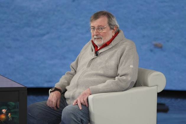 PHOTO IPP MIPA MILAN 12 11 2023 TRANSMISSION THAT TIME THAT DOES IN THE PHOTO THE SINGER FRANCESCO GUCCINI Italy Photo Press World Copyright