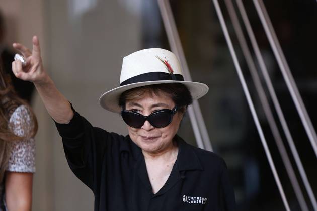 E02021602. JPG CIUDAD DE MEXICO. Exhibition Exposicion-Yoko Ono.- La artista japonesa Yoko Ono presenta el martes 2 de febrero de 2016 su exposicion Â Tierra de esperanzaÂ , en el Museo Memoria y Tolerancia. Foto: Agencia EL UNIVERSAL Juan Carlos Reyes RML Mo xico EDITORIAL USE ONLY  Copyright: xGDA ElxUniversal Mo xicox-xTodosxlosxderechosxreservados.xProhibidoxelxusoxoxreproducci&oacute;nxdexestaximagenxenxMo xicox JUANxCARLOSxREYESxGARCIAx mxeluniversalpic262005