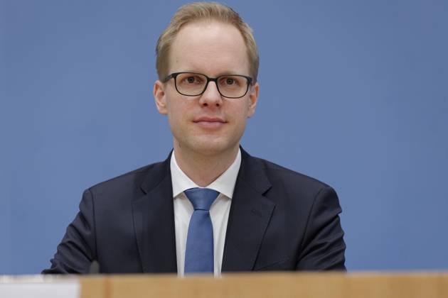 PISA 2022 presented 2023 12 05 Germany, Berlin Federal Press Conference on the publication of the PISA 2022 report Pictured Jens Brandenburg FDP , Parliamentary State Secretary at the Federal Ministry of Education and Research BMBF