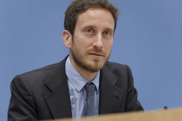 PISA 2022 presented 2023 12 05 Germany, Berlin Federal press conference on the publication of the PISA 2022 report Pictured Francesco Avvisati, OECD, co-author of the study