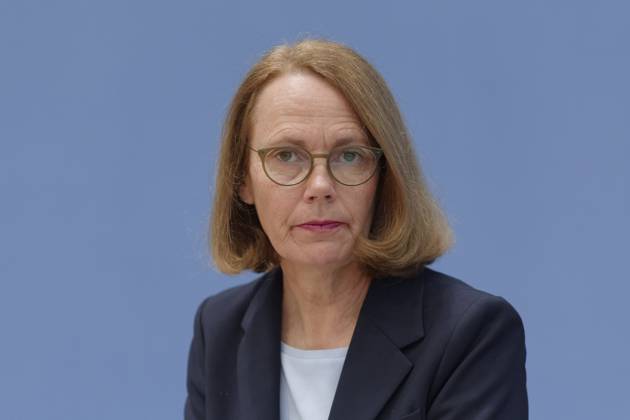 PISA 2022 presented 2023 12 05 Germany, Berlin Federal Press Conference on the publication of the PISA 2022 report In the picture Prof Dr Doris Lewalter, National PISA Project Leader