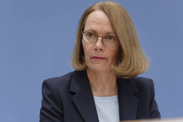 PISA 2022 presented 2023 12 05 Germany, Berlin Federal Press Conference on the publication of the PISA 2022 report In the picture Prof Dr Doris Lewalter, National PISA Project Leader