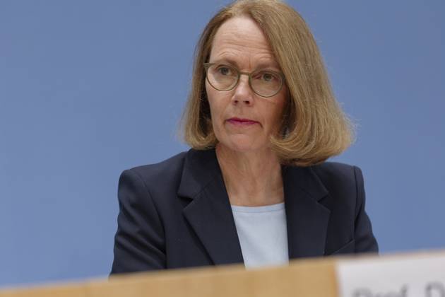 PISA 2022 presented 2023 12 05 Germany, Berlin Federal Press Conference on the publication of the PISA 2022 report In the picture Prof Dr Doris Lewalter, National PISA Project Leader
