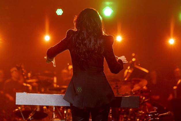 Alexandra Arrieche live at the Night of the Proms 2022 in the Messehalle Erfurt, 05 12 2023 Foto:xM.xKremerx xFuturexImagex proms_erfurt_3257