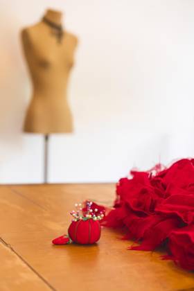 Empty Mannequin, Garment and a Pincushion Stylish and Fashionable Concept Copyright: imageBROKER ValeriaxVenezia ibxvve09942241.jpg