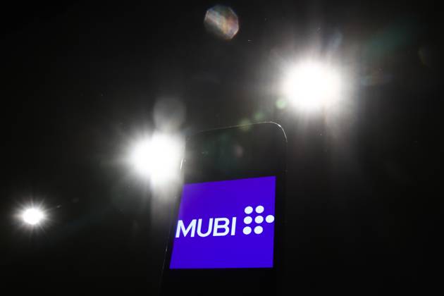 Popular Apps And IT Companies Photo Illustrations Lights and Mubi logo displayed on a phone screen are seen in this illustration photo taken in Krakow, Poland on December 27, 2023. Krakow Poland Copyright: xJakubxPorzyckix originalFilename: porzycki-populara231227_np6Fz