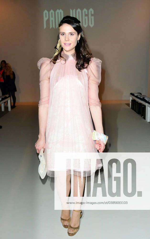 Pamm Kate Kate Nash at the Pamm Hogg 2012 runway show at London Fashion Week ...