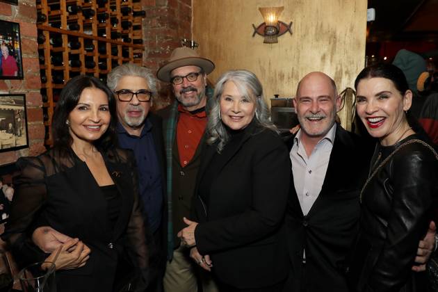 25th Anniversary Celebration for HBO s The Sopranos held at Da Nico Ristorante Featuring: Kathrine Narducci, Vincent Pastore, Scott Hornbacher, Lorraine Bracco, Matthew Weiner and Julianna Margulies Where: New York, New York, United States When: 10 Jan 2024 Credit: Marion Curtis StarPix for Max startraksphoto.com EDITORIAL USE ONLY. NOT FOR USE BY NEWSPAPERS BASED IN THE UK. Copyright: xMarionxCurtisx xStarPixxforxMaxx 53352750
