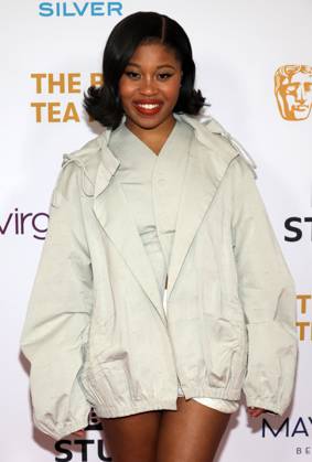 Celebrities attend The 2024 BAFTA Tea Party at The Maybourne Beverly Hills, United States Featuring: Dominique Fishback Where: Beverly Hills, California, United States When: 13 Jan 2024 Credit: Faye s Vision Cover Images EDITORIAL USE ONLY. NOT FOR USE BY NEWSPAPERS BASED IN THE UK. Copyright: xx 53361322