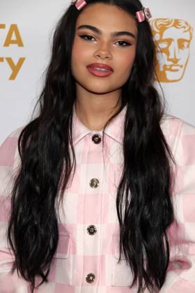 Celebrities attend The 2024 BAFTA Tea Party at The Maybourne Beverly Hills, United States Featuring: Ariana Greenblatt Where: Beverly Hills, California, United States When: 13 Jan 2024 Credit: Faye s Vision Cover Images EDITORIAL USE ONLY. NOT FOR USE BY NEWSPAPERS BASED IN THE UK. Copyright: xx 53361370