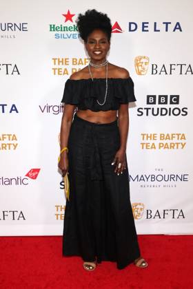Celebrities attend The 2024 BAFTA Tea Party at The Maybourne Beverly Hills, United States Featuring: Adina Porter Where: Beverly Hills, California, United States When: 13 Jan 2024 Credit: Faye s Vision Cover Images EDITORIAL USE ONLY. NOT FOR USE BY NEWSPAPERS BASED IN THE UK. Copyright: xx 53361373