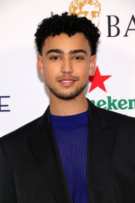 Celebrities attend The 2024 BAFTA Tea Party at The Maybourne Beverly Hills, United States Featuring: Archie Madekwe Where: Beverly Hills, California, United States When: 13 Jan 2024 Credit: Faye s Vision Cover Images EDITORIAL USE ONLY. NOT FOR USE BY NEWSPAPERS BASED IN THE UK. Copyright: xx 53361389