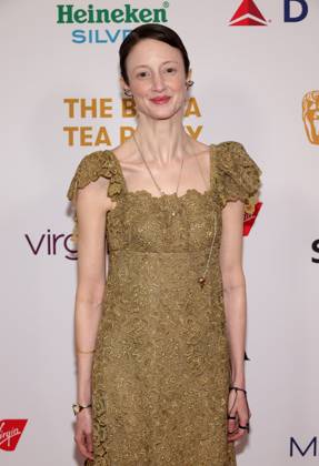 Celebrities attend The 2024 BAFTA Tea Party at The Maybourne Beverly Hills, United States Featuring: Andrea Riseborough Where: Beverly Hills, California, United States When: 13 Jan 2024 Credit: Faye s Vision Cover Images EDITORIAL USE ONLY. NOT FOR USE BY NEWSPAPERS BASED IN THE UK. Copyright: xx 53361405