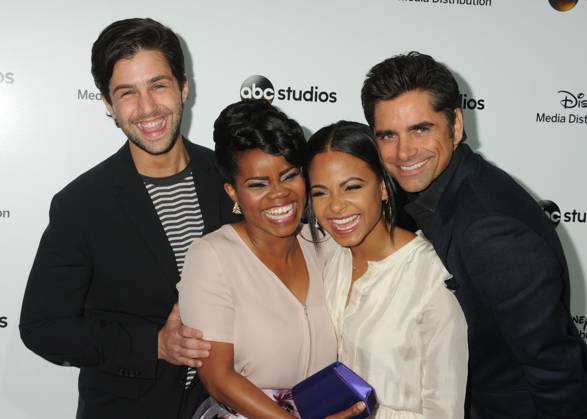 Disney Media Distribution International Upfronts 17 May 2015 - Burbank, California - Josh Peck, Kelly Jenrette, Christina Milian, John Stamos. Disney Media Distribution International Upfronts held at Walt Disney Studios. Photo Credit: Byron Purvis AdMedia Burbank CA United States EDITORIAL USE ONLY  Copyright: xx ByronxPurvisx admphotostwo153748