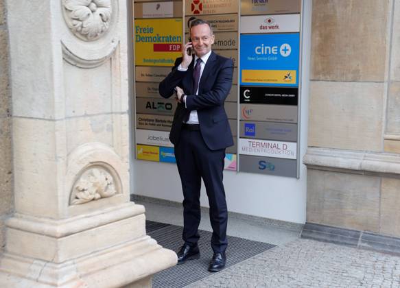 Volker Wissing, Federal Minister for Digital Affairs and Transport, Germany, Berlin, Committee meeting and press conference of the Free Democrats