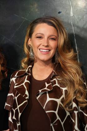 February 13, 2024, New York, New York, USA: BLAKE LIVELY at the Michael Kors FW24 Fashion Show Arrivals,.Chelsea, NYC.February 13, 2024. New York USA - ZUMAms4_ 20240213_faf_ms4_001 Copyright: xSoniaxMoskowitzxGordonx