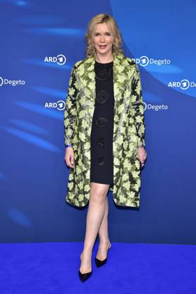 ARD BLUE HOUR EINE MILLION MINUTEN Veronika Ferres Arrival at the ARD BLUE HOUR on the occasion of the 74th Berlinale at the Hotel Telegraphenamt in Berlin, on 16 02 2024 Photopress Mueller