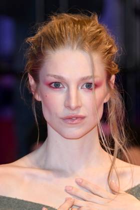 Hunter Schafer attends the screening for Cuckoo during the 74th Berlin International Film Festival at the Grand Hyatt Hotel in Berlin. FEBRUARY 16th 2024  PTYx2469