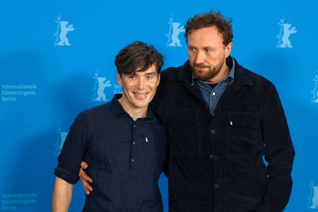 February 15, 2024, Berlin, Brandenburg, Germany: From 15 to 25 February 2024 the Berlinale 74 film festival takes place in Berlin, Germany. Cillian Murphy and Tim Mielants at the photo call for the film Small things like these Berlin Germany - ZUMAt227 20240215_zip_t227_039 Copyright: xMarinaxTakimotox