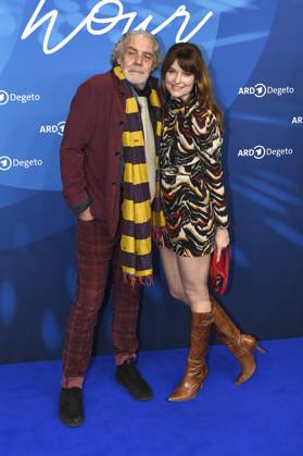 Christian Kohlund and Ina Paule Klink at the ARD Blue Hour 2024 as part of the Berlinale 2024 at the Hotel Telegraphenamt Berlin, 16 02 2024 Foto:xC.xNiehausx xFuturexImagex blue_hour_4411