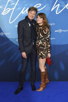 Roland Suso Richter and Ina Paule Klink at the ARD Blue Hour 2024 as part of the Berlinale 2024 at the Hotel Telegraphenamt Berlin, 16 02 2024 Foto:xC.xNiehausx xFuturexImagex blue_hour_4412
