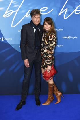 Roland Suso Richter and Ina Paule Klink at the ARD Blue Hour 2024 as part of the Berlinale 2024 at the Hotel Telegraphenamt Berlin, 16 02 2024 Foto:xC.xNiehausx xFuturexImagex blue_hour_4413