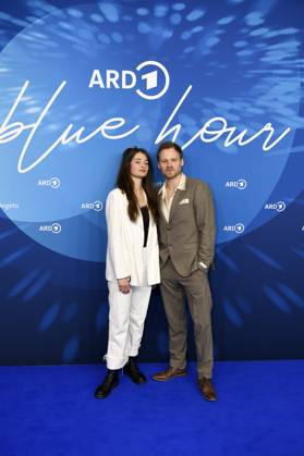 Philine Schmölzer and Anton Spieker at the ARD Blue Hour 2024 as part of the Berlinale 2024 at the Hotel Telegraphenamt Berlin, 16 02 2024 Foto:xC.xNiehausx xFuturexImagex blue_hour_4423