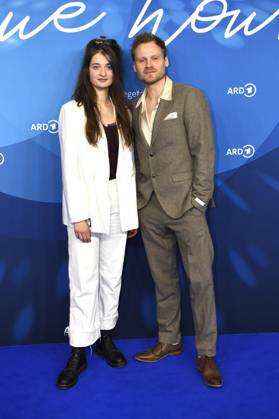 Philine Schmölzer and Anton Spieker at the ARD Blue Hour 2024 as part of the Berlinale 2024 at the Hotel Telegraphenamt Berlin, 16 02 2024 Foto:xC.xNiehausx xFuturexImagex blue_hour_4424