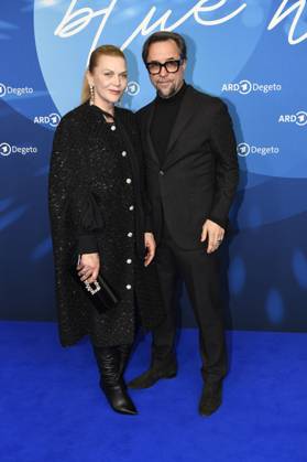 Anna Loos and Jan Josef Liefers at the ARD Blue Hour 2024 as part of the Berlinale 2024 at the Hotel Telegraphenamt Berlin, 16 02 2024 Foto:xC.xNiehausx xFuturexImagex blue_hour_4438