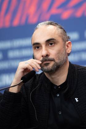 Berlinale Another End Press Conference Piero Messina attending the Another End Press Conference during the 74th Berlinale International Film Festival Berlin at Grand Hyatt Hotel in Berlin, Germany, on February 16, 2024. Photo by Aurore Marechal ABACAPRESS.COM Berlin Germany  Copyright: xMarechalxAurore ABACAx
