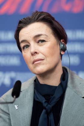 Berlinale Another End Press Conference Olivia Williams attending the Another End Press Conference during the 74th Berlinale International Film Festival Berlin at Grand Hyatt Hotel in Berlin, Germany, on February 16, 2024. Photo by Aurore Marechal ABACAPRESS.COM Berlin Germany  Copyright: xMarechalxAurore ABACAx