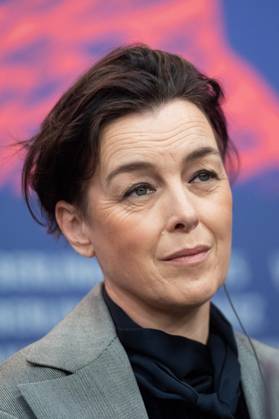Berlinale Another End Press Conference Olivia Williams attending the Another End Press Conference during the 74th Berlinale International Film Festival Berlin at Grand Hyatt Hotel in Berlin, Germany, on February 16, 2024. Photo by Aurore Marechal ABACAPRESS.COM Berlin Germany  Copyright: xMarechalxAurore ABACAx