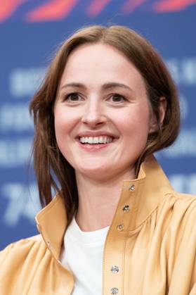 Berlinale Another End Press Conference Renate Reinsve attending the Another End Press Conference during the 74th Berlinale International Film Festival Berlin at Grand Hyatt Hotel in Berlin, Germany, on February 16, 2024. Photo by Aurore Marechal ABACAPRESS.COM Berlin Germany  Copyright: xMarechalxAurore ABACAx