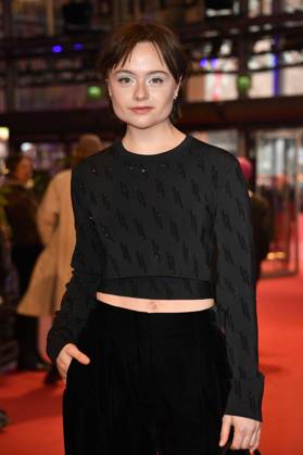 Lena Urzendowsky at the premiere of the feature film In Liebe, Eure Hilde From Hilde, with Love at the Berlinale 2024 74 Berlin International Film Festival at the Berlinale Palast Berlin, 17 02 2024 Foto:xN.xKubelkax xFuturexImagex hilde_4234