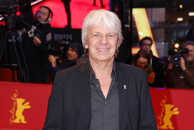 Andreas Dresen, the director at the In Liebe, Eure Hilde film premiere as part of the 74th Berlinale International Film Festival on 17 February 2024 in Berlin Berlinale 2024 In Liebe, Eure Hilde film premiere with Liv Lisa Fries and Andreas Dresen