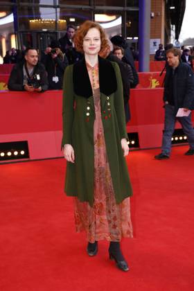 Emma Bading at the In Liebe, Eure Hilde film premiere as part of the 74th Berlinale International Film Festival on 17 February 2024 in Berlin Berlinale 2024 In Liebe, Eure Hilde film premiere with Liv Lisa Fries and Andreas Dresen
