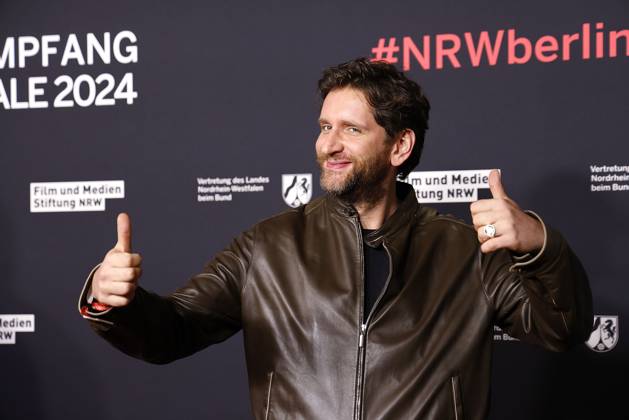 Sebastian Schwarz at the NRW reception on 18 02 2024 as part of the Berlinale in Berlin NRW Berlinale reception in Berlin