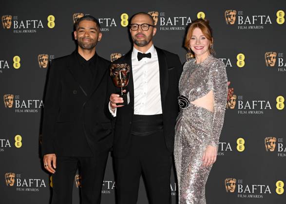Entertainment Bilder des Tages Winners room during the BAFTA Film Awards 2024, at the Royal Festival Hall in London Featuring: Kingsley Ben-Adir, Cord Jefferson, Bryce Dallas Howard Where: London, United Kingdom When: 18 Feb 2024 Credit: Cover Images EDITORIAL USE ONLY. NOT FOR USE BY NEWSPAPERS BASED IN THE UK. Copyright: xx 53475868
